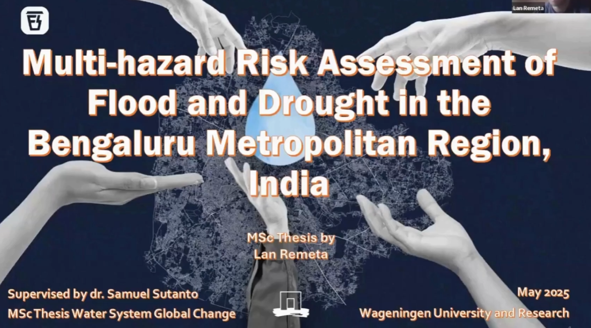 Multi-hazard risk assessment of Flood and Drought risk in Bengaluru: